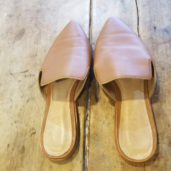 Madewell Slip On shoe size 9 in Camel Color - Picture 4 of 4